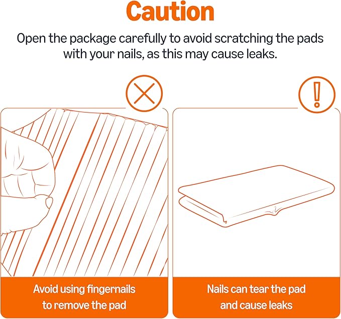 Amazon Basics Puppy Pads, Heavy Duty with 5-Layer Leak-Proof Design, Quick-Dry Surface, Built-In Attractant Potty Pads for Dogs, X-Large, 34 x 28 in., 10-Count