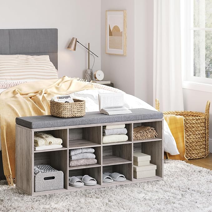 DINZI LVJ Shoe Storage Bench