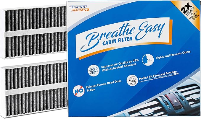 Spearhead Odor Defense Breathe Easy Cabin Filter | Fits 2004-10 QX56, 2005-15