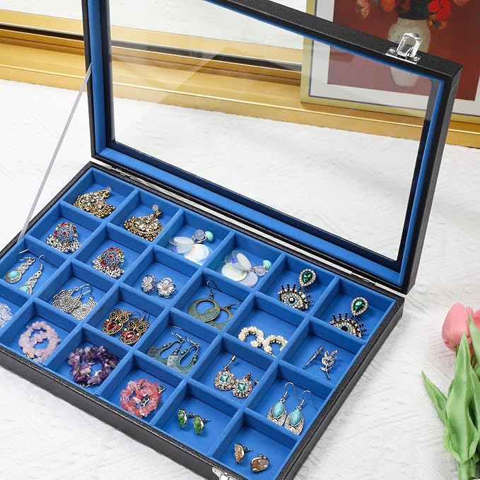 Stratalife Earring Organizer Jewelry Tray