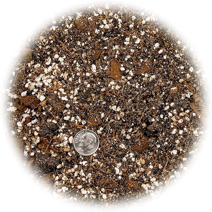 Premium Aroid Potting Mix - 10 Quart - Soil Free Blend for Aroids - Growing Medium for House Plants by Gardenera - (2 Bags of 5 Quart)