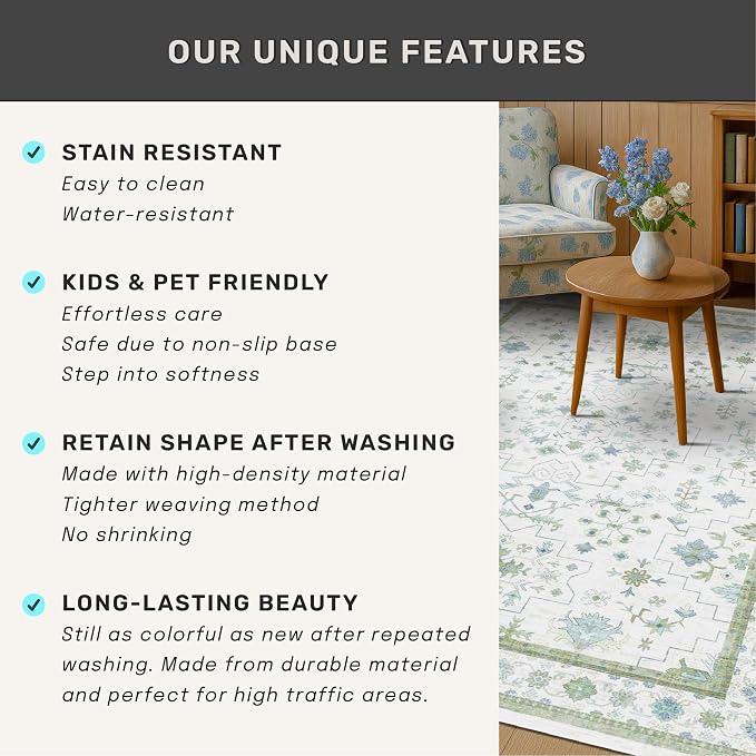 Hazo Haus Oushak Runner 2x10 Hallway Rug