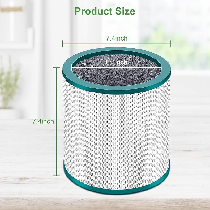 TP01 TP02 Replacement Filter 2 Pack Compatible