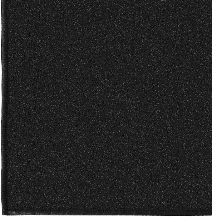 Ottomanson Hallway Runner Rug 2'2" x 6' Non Slip Solid Area Rugs Easy to Clean