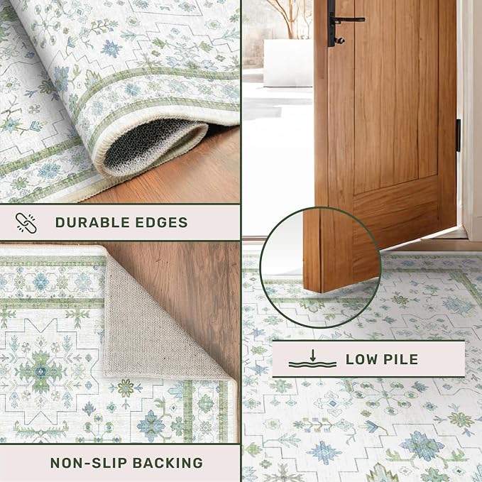 Hazo Haus Oushak Runner 2x10 Hallway Rug