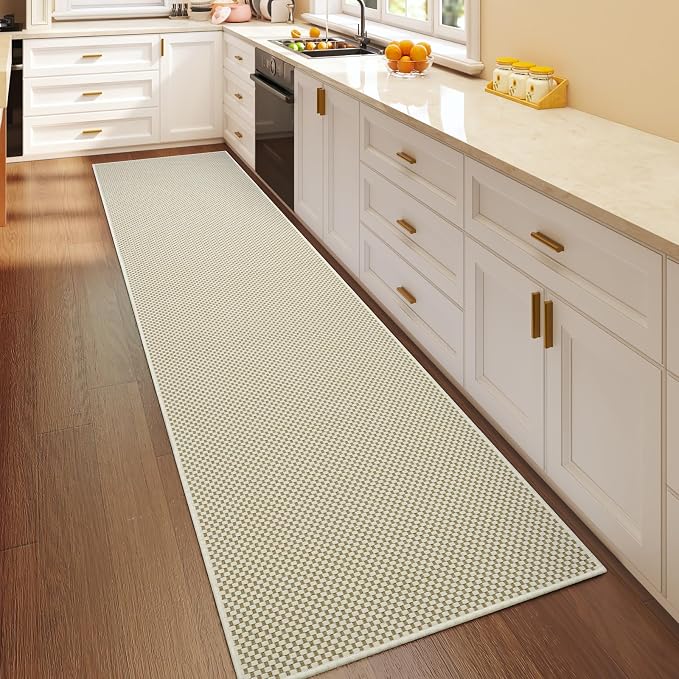 YDKGL 2x8 ft Hallway Runner Rug Extra Long Boho Woven Kitchen Runner Rugs Mat