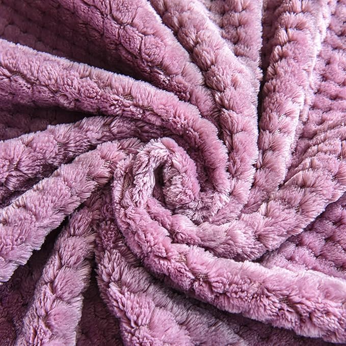 Pet Blanket Warm Soft Dog Blankets Washable Cat Throw Blankets Sofa Bed Couch Furniture Protector Cover for Small Medium Large Dogs Cats, Pink, 39" x 63"