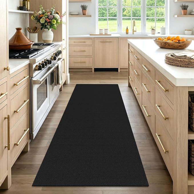 EARTHALL Washable Runner Rug 3x7 Ft Non Slip Runners