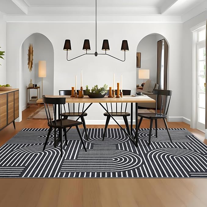 ROYHOME Washable Rug 10x13 Area Rugs