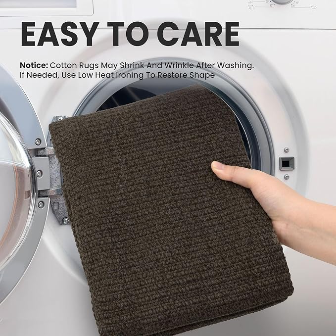 EARTHALL Washable Runner Rug 2x5 Ft Non Slip Runners