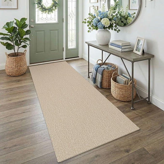 EARTHALL Washable Runner Rug 3x7 Ft Non Slip Runners