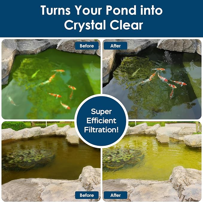 AquaMiracle All-in-One Koi Pond Filters