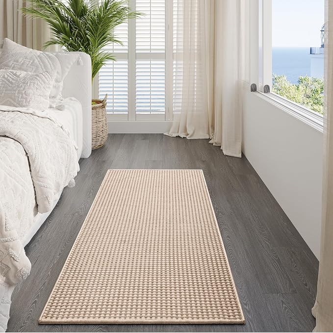 YDKGL 2x5 ft Hallway Runner Rug Boho Woven Washable Long Kitchen Runner Rugs