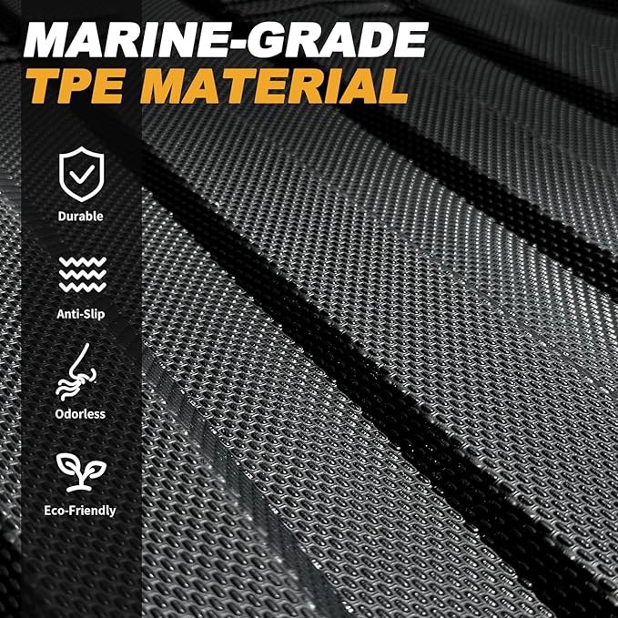 Truck Bed Mat 5FT for Chevy Colorado/GMC Canyon 2026 2025 2024 2023, All Weather TPE Heavy Duty Truck Mat Rear Bed Liner Cargo Mat for 2026 2025 Chevrolet Colorado Accessories