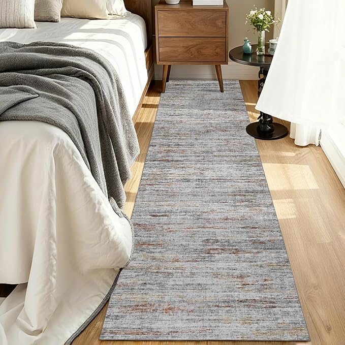 2.5x10 Washable Runner Rugs, 10 ft Runner Rug