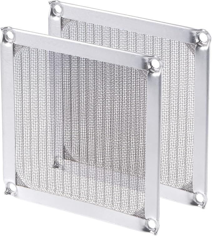 MECCANIXITY 120mm Computer Fan Filter Grills Stainless Steel Mesh Dustproof