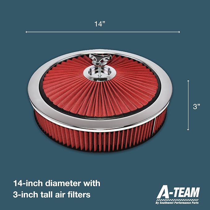 A-Team Performance High-Flow Air Cleaner Assembly