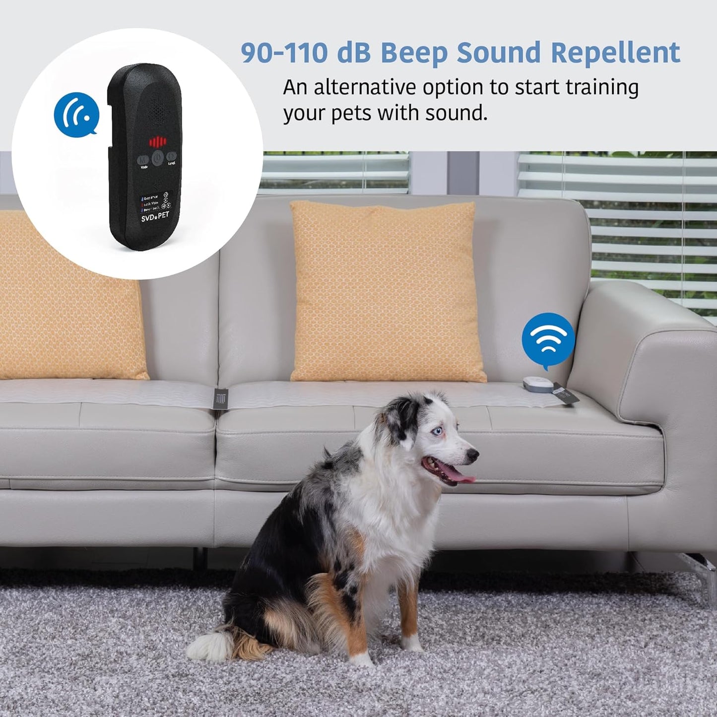 SVD.PET Pet Training Mat with Tester, 60" X 12", Pet Shock Pad, Dogs & Cats Electronic Repellent mat for Indoor, 3 Training Modes, 5 Levels, Pet Safe Mode (Black Controller)