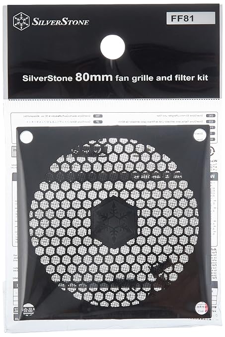 SilverStone Technology FF81 80mm Standard Fan Filter