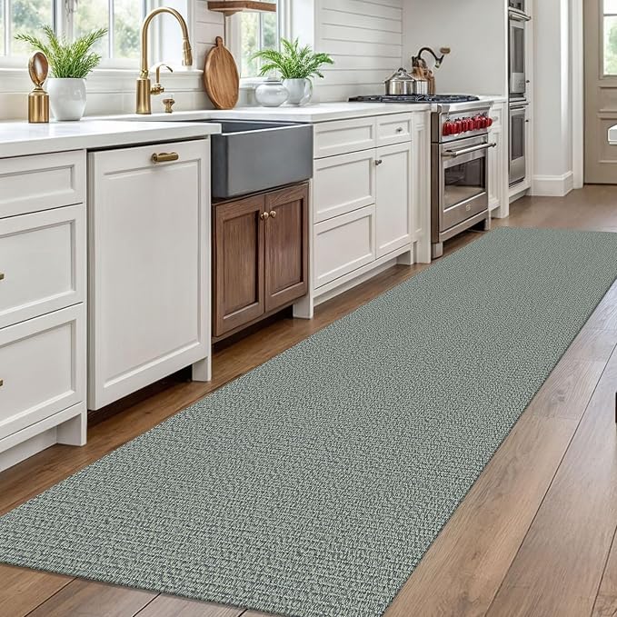 EARTHALL Washable Runner Rug 3x10 Ft Non Slip Runners