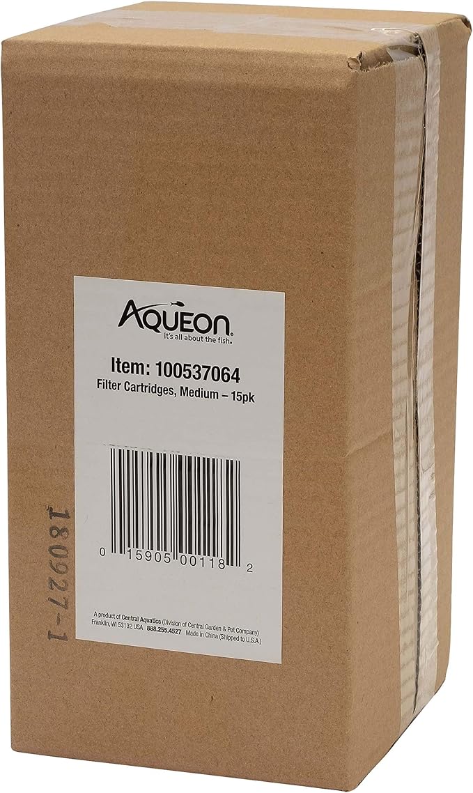 Aqueon Aquarium Fish Tank Replacement Filter Cartridges Medium