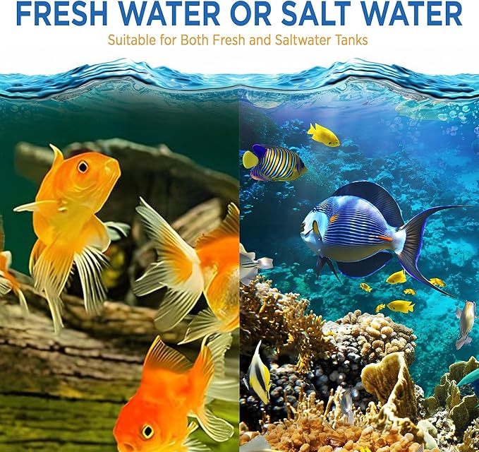 Fish Tank Rocks for Enhancing Water Clarity with Your Regular Cleaning Routine, Fish Friendly Aquarium Rocks, All Natural Aquarium Decor, Small, Up to 750 Gallons