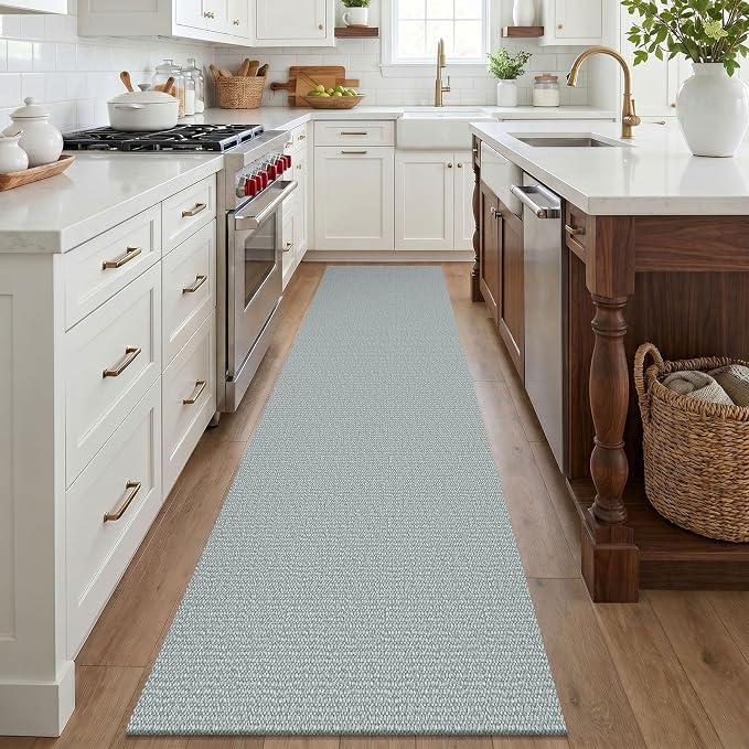EARTHALL Washable Runner Rug 2x8 Ft Non Slip Runners