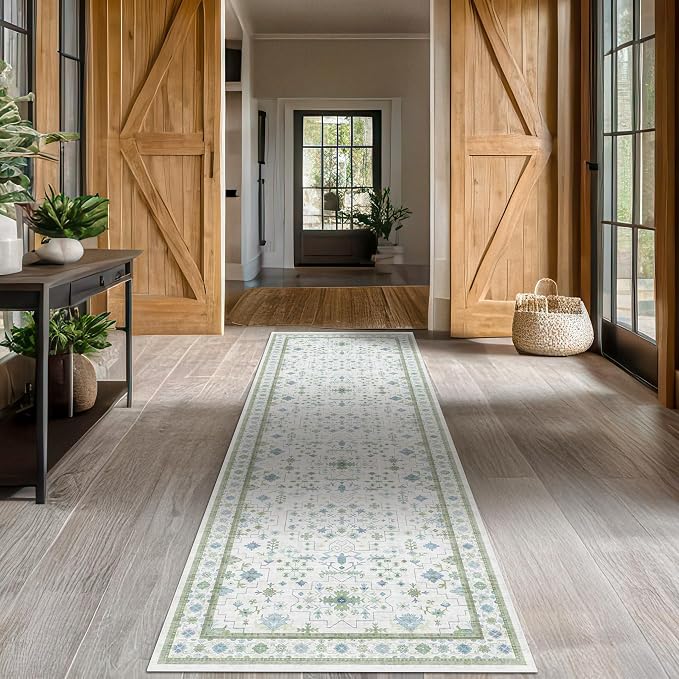 Hazo Haus Oushak Runner 2x10 Hallway Rug