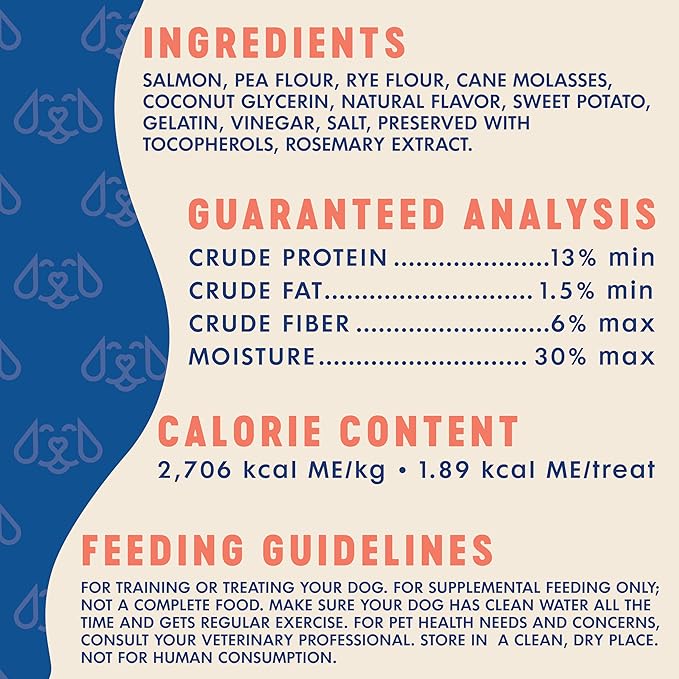 Finley's Training Treats for Puppies, Soft Salmon Dog Treats for All Dogs and Sizes, Limited Ingredient, Low Calories, 16oz, 1 Pack