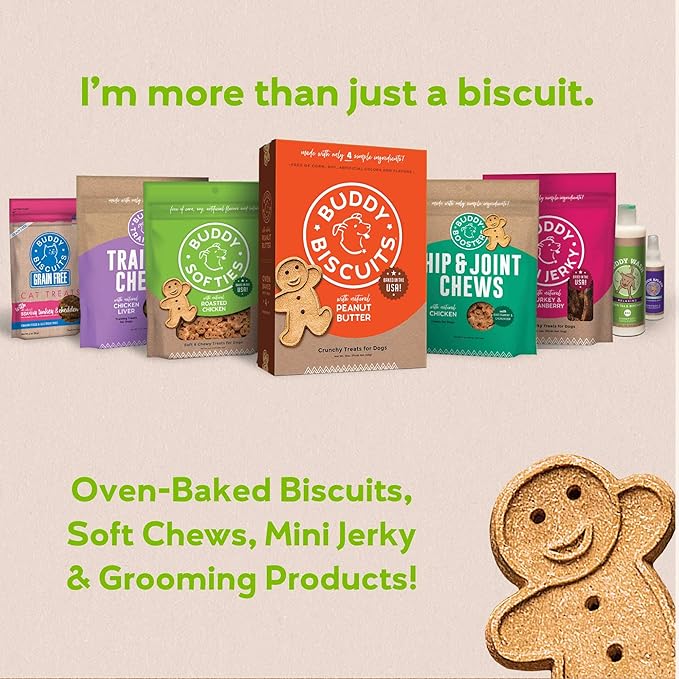 Cloud Star Buddy Biscuits 8 oz. Box Teeny Crunchy Dog Treats Made with Roasted Chicken (Pack of 2)