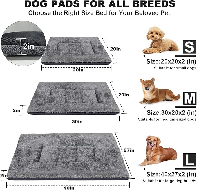 Bestio Heated Dog Bed 32×20x2 in,MET&UL Dual Certified Heated Cat Beds for Indoor Cats and Small Dogs, Heated Pet Bed with Timer & Temp Adjustable, Removable Waterproof Electric Warming Bed