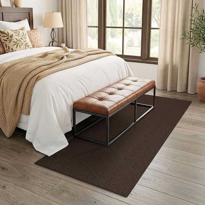 EARTHALL Washable Runner Rug 3x7 Ft Non Slip Runners