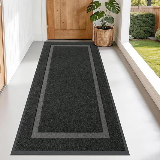OLANLY Front Door Mat Indoor Outdoor Entrance, Waterproof All-Season,