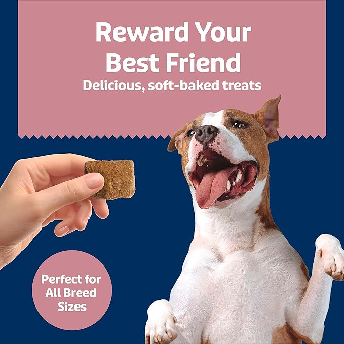 Blue Buffalo Soft & Chewy Health Bars, Baked with Real Chicken & Coconut, Natural Dog Treats Mineral-Enhanced for Flavor, 9 oz. Bag