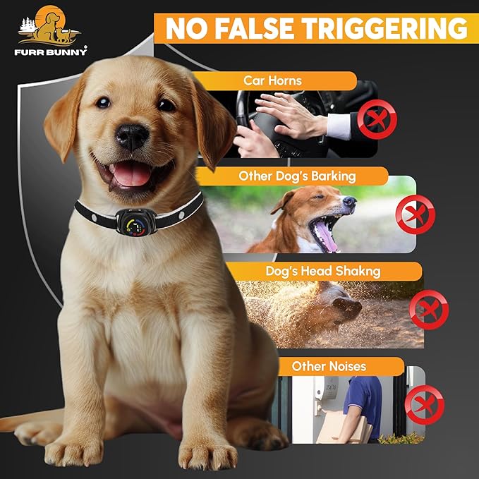 2026 Upgraded Intelligent Dog Bark Collar for Small and Medium Dogs - Beep, Vibration and 7 Sensitivity Levels Adjustment - No Shock Collar, Humane Training
