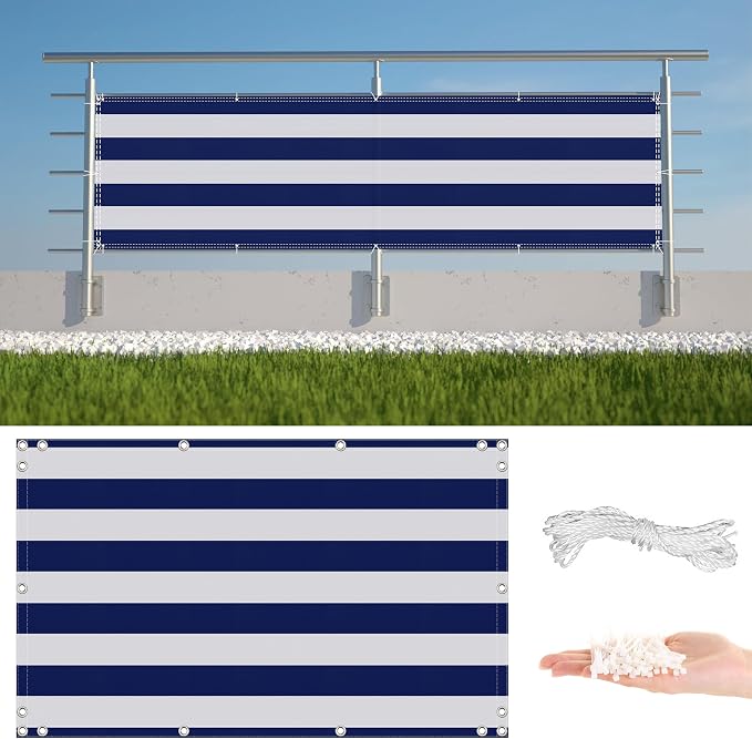 Fence Privacy Screen 3.9' x 65.6' Durable UV-Resistant Outdoor Privacy Screen