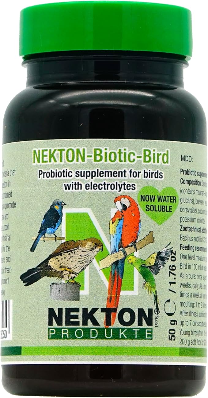 Nekton-Biotic-Bird Probiotic for Birds 50g, (1.76oz)