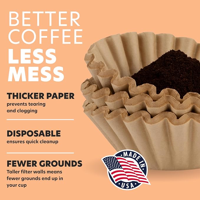 Tupkee Coffee Filters 8-12 Cups