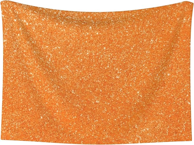 Waterproof Dog Blanket Soft Pet Blanket for Puppy Cat, Fleece Cat Throw Blankets for Furniture Bed Couch Sofa Reversible - Orange Glitter2