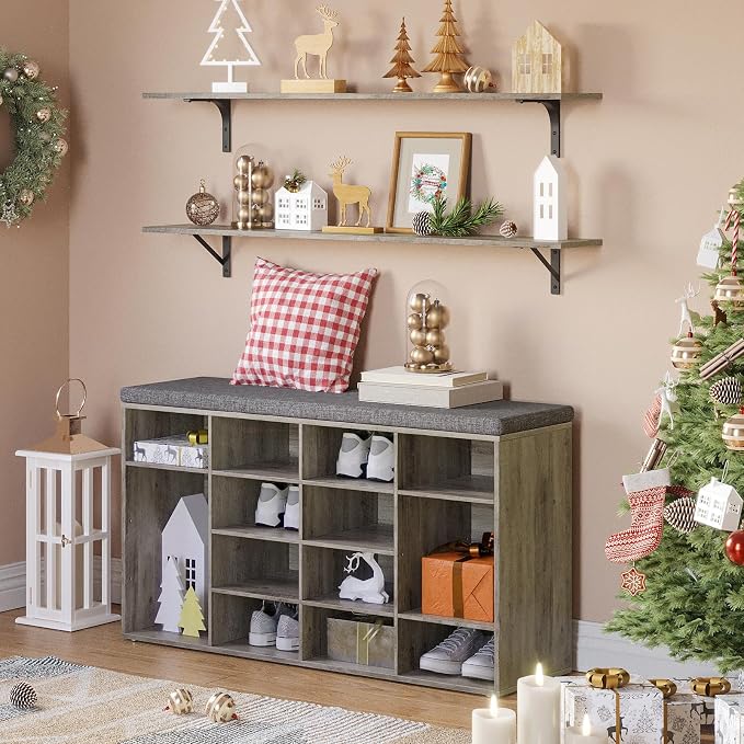 DINZI LVJ Shoe Storage Bench