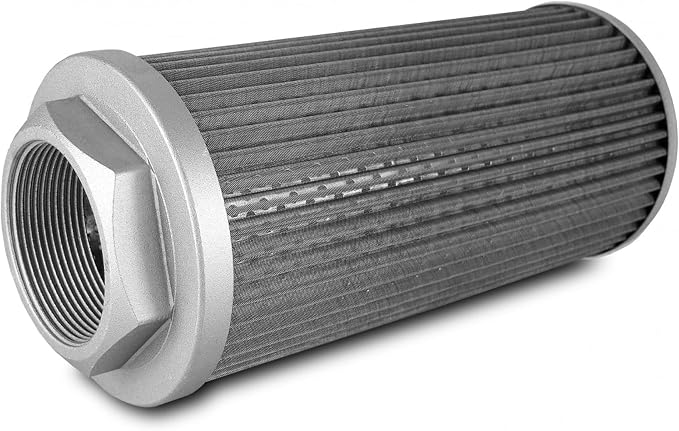 Air filter for regenerative blowers | Metal mesh | 2" Female Connection |