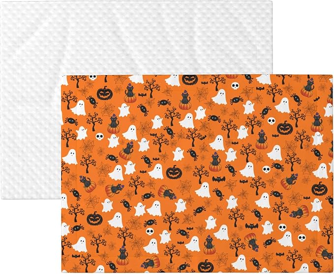 Halloween Blanket for Dog Cat - Fall Dog Blankets 23x16 Autumn Puppy Throw Blanket for Couch Sofa Bed