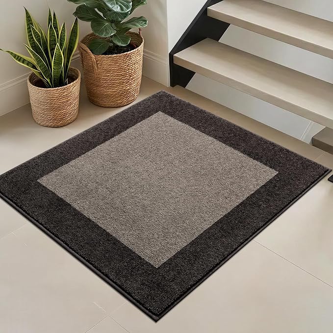 Washable Area Rug 36" x 36", Non Slip Kitchen Rug