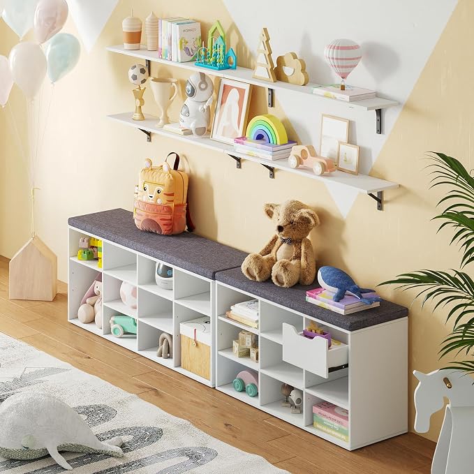 DINZI LVJ Shoe Storage Bench