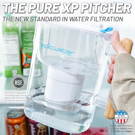 Epic Pure XP Water Filter Pitcher