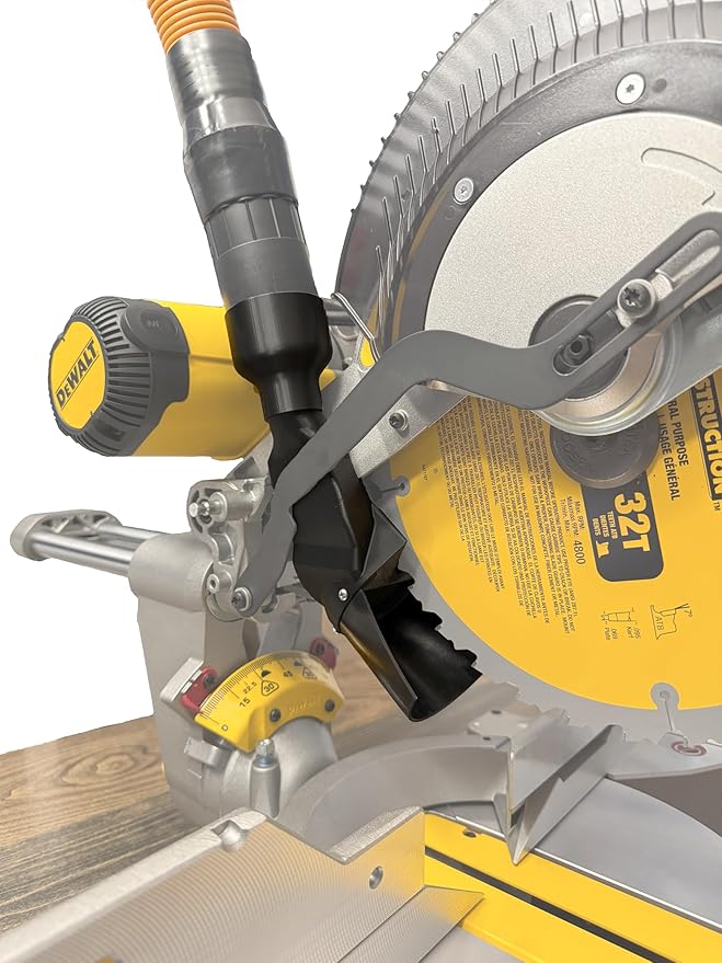 Improved Dust Collection Port for DeWalt DWS779 & DWS780 Miter Saws