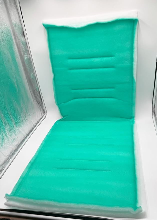Paint Booth Intake Air Filter Panel, Crossdraft Spray Booth Filter Pad