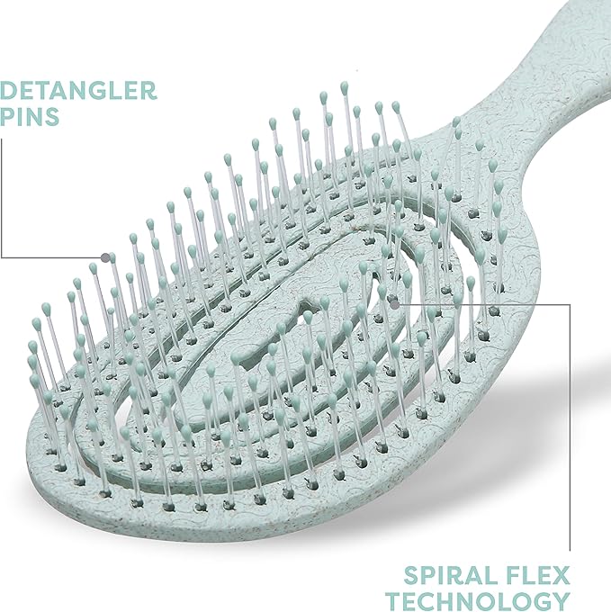 BioSilk for Pets Eco Friendly Detangling Pin Brush for Dogs, Gentle Dog Grooming Brush Designed to Help Remove Knots and Tangles and Support Healthy Coats for All Dogs - 48 Pack