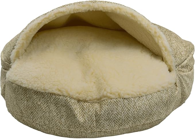 Snoozer Luxury Orthopedic Cozy Cave Pet Bed, Showdog Collection, Large - Palmer Dove