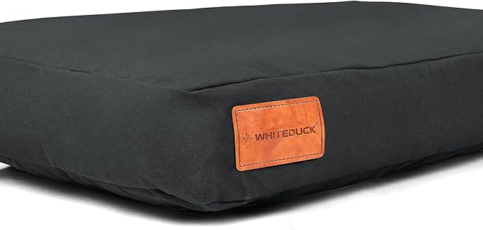 WHITEDUCK Dog Bed Cover (Black) 35" Lx20 Wx4.3 th (M)